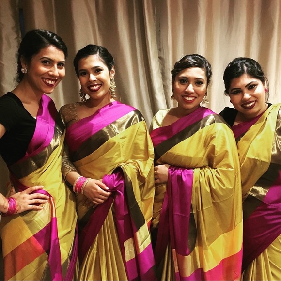 Half silk saree - Picture 2 of 8